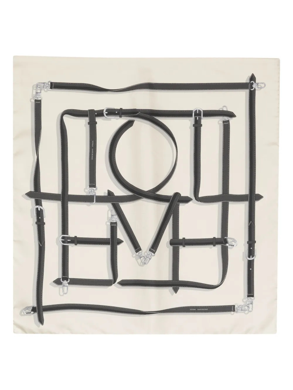 Clasp Belt silk scarf | Farfetch Global