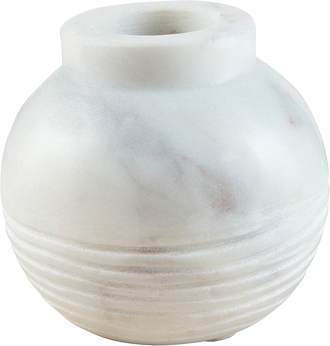 Mud Pie Marble Bud Vase, Vertical | Amazon (US)