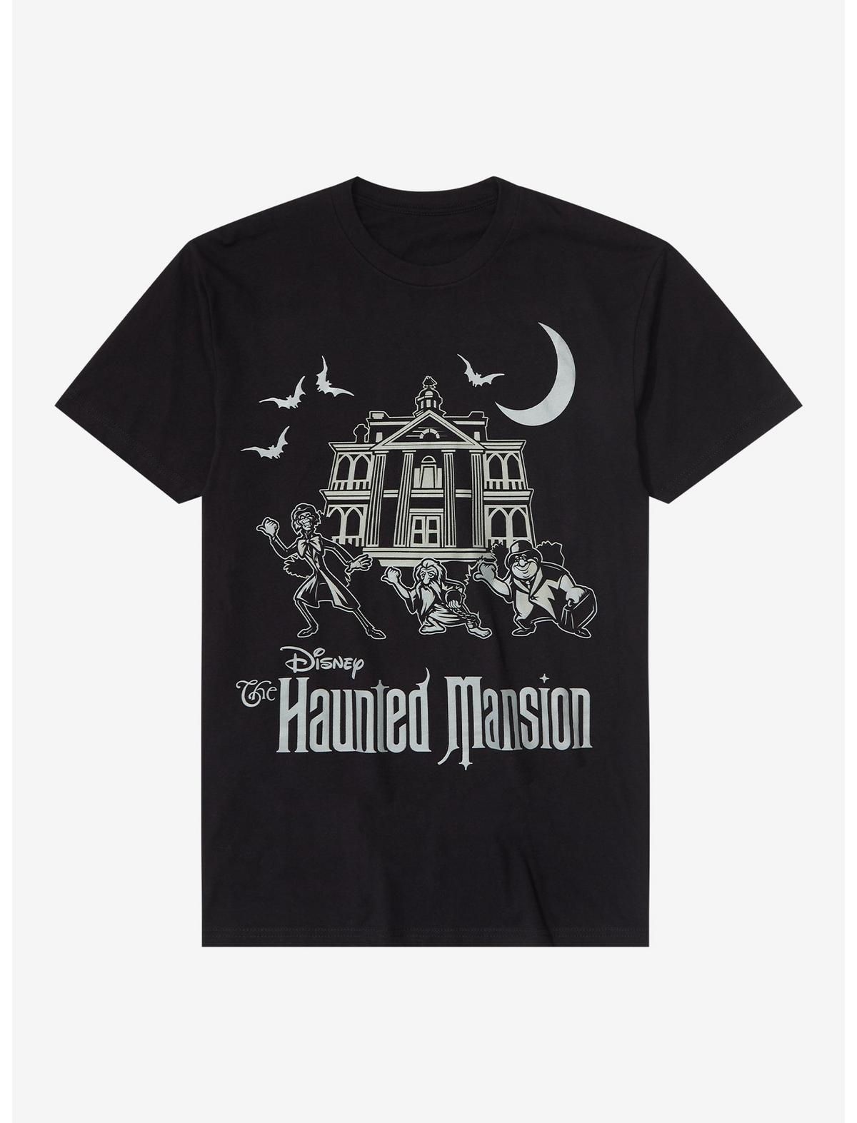 Disney The Haunted Mansion Hitchhiking Ghosts Boyfriend Fit Girls T-Shirt | Hot Topic | Hot Topic