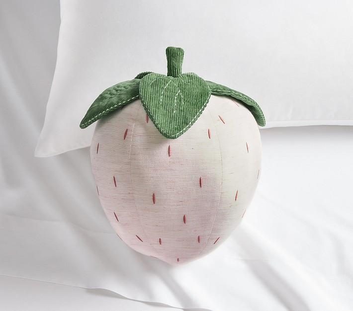 Strawberry Pillow | Pottery Barn Kids