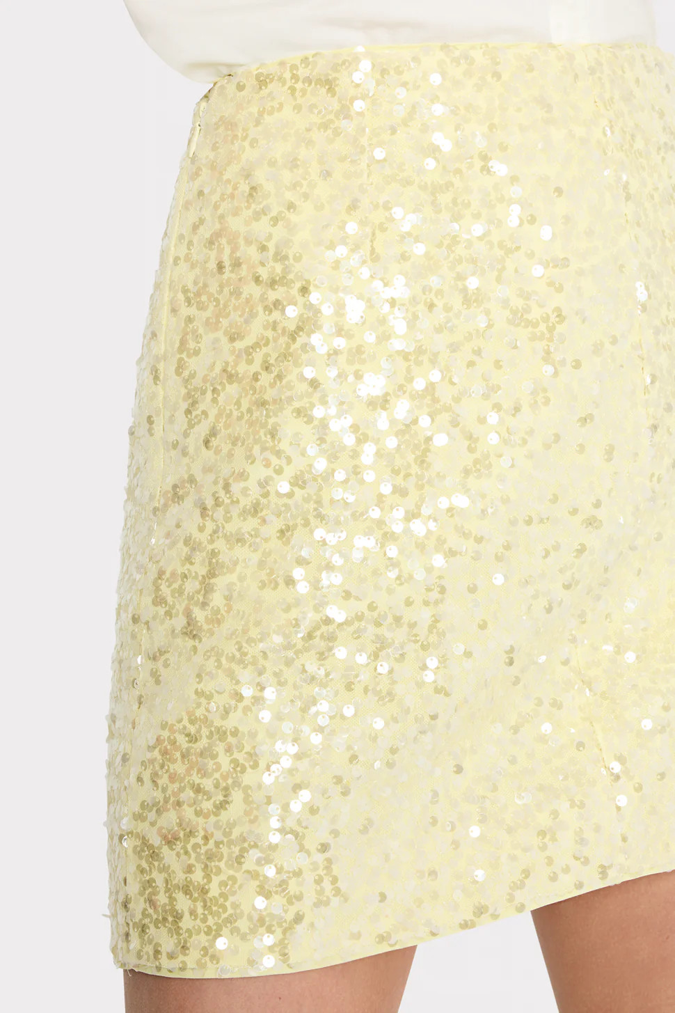 Modern Mini Stretch Sequin Skirt | MILLY