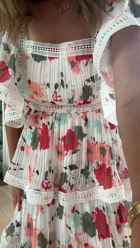 Todays pretty floral tiered garden party dress from Amazon for church 🌸 in size small, runs tts 

#LTKFestival #LTKfindsunder50 #LTKstyletip
