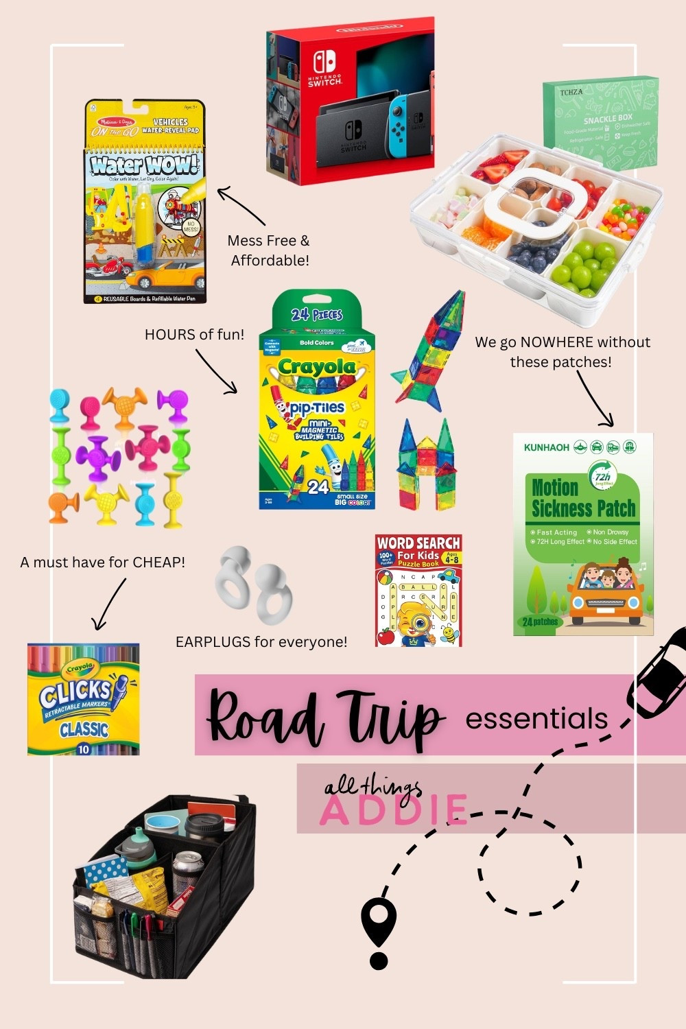 Our road trip essentials!

#LTKTravel