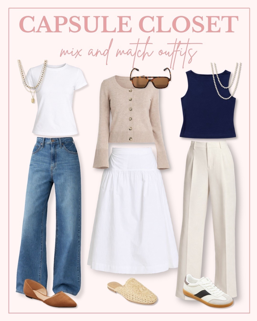 Tap to shop these capsule closet favorites! 🔗 These items can be mixed and matched for a variety of outfits! ✨

#LTKmomlife #LTKdayinmylife #LTKootd