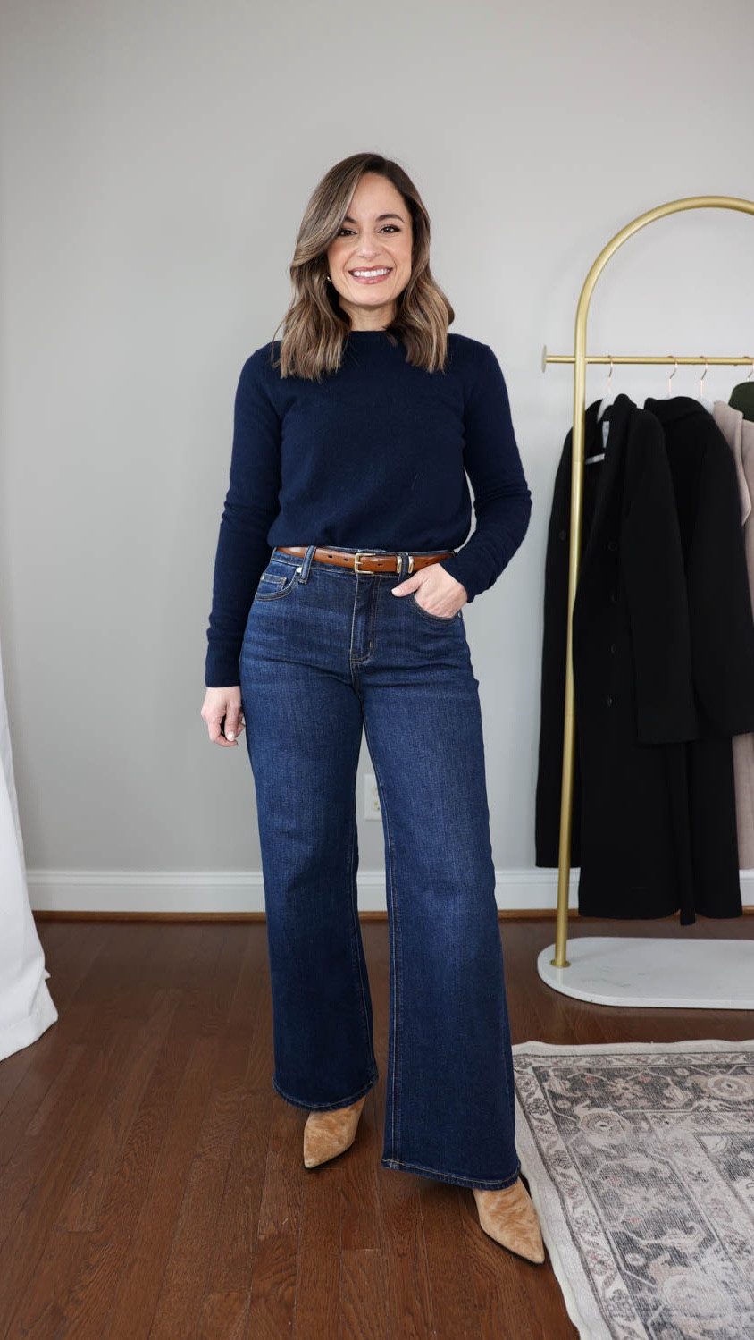 My top four sweater picks from @onequince #quincepartner 

I have had the pleasure of trying several of the high quality sweaters at Quince over the years. There is a lot to love, but these four styles stood out to me as having the best petite-friendly fit all around. 

Mongolian Cashmere Crewneck Sweater: XS in navy
Mongolian Cashmere Cardigan Sweater: XS in forest floor green
Mongolian Cashmere Tee: XS in deep orchid purple
Organic Cotton Fisherman Cropped Boxy Sweater: XS in redwood brown
Bella Wide-Leg Jeans: 24 x 28” in midnight blue
Cotton Jersey Top: XS in white


#LTKPetite