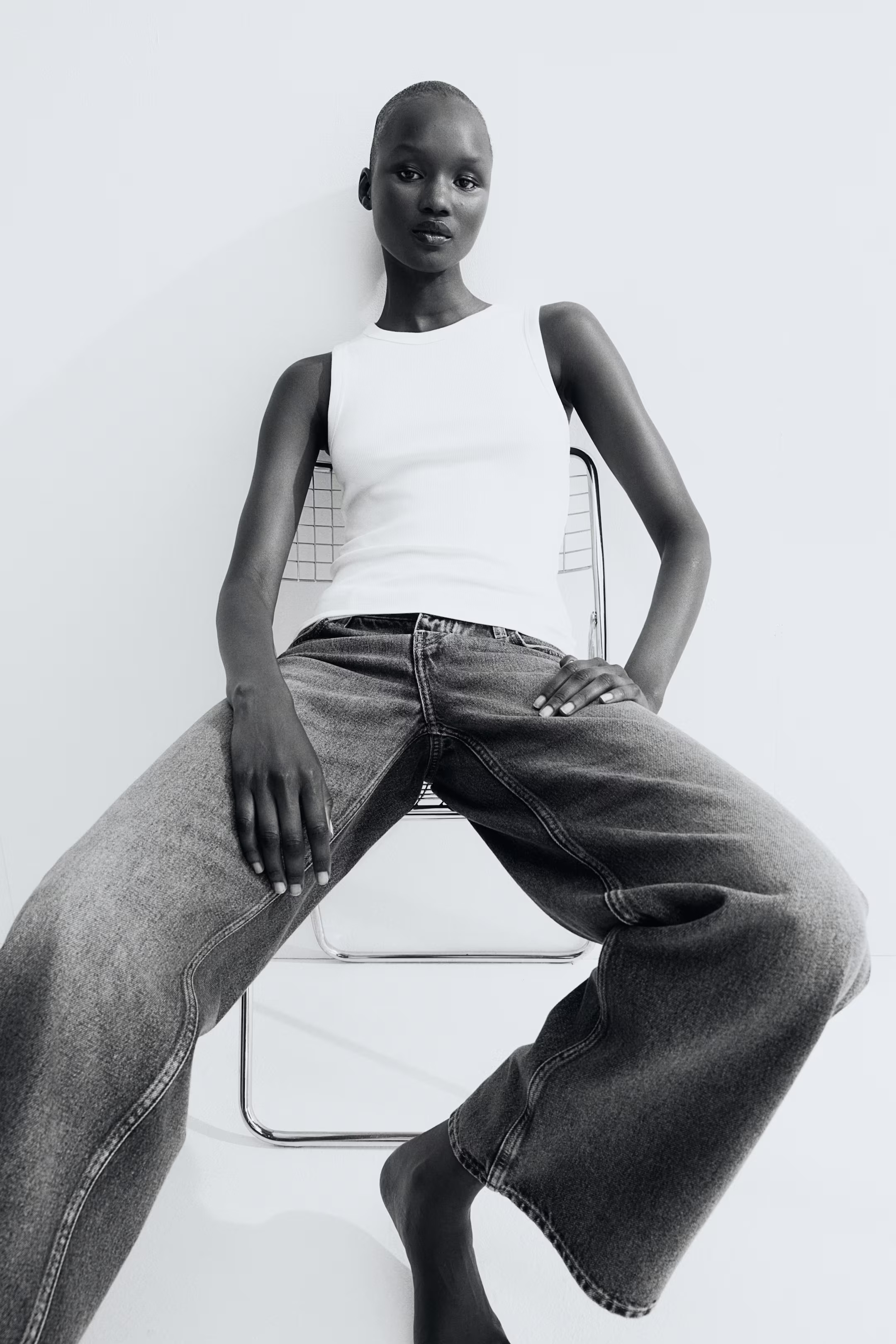 Ribbed Tank Top | H&M (US + CA)