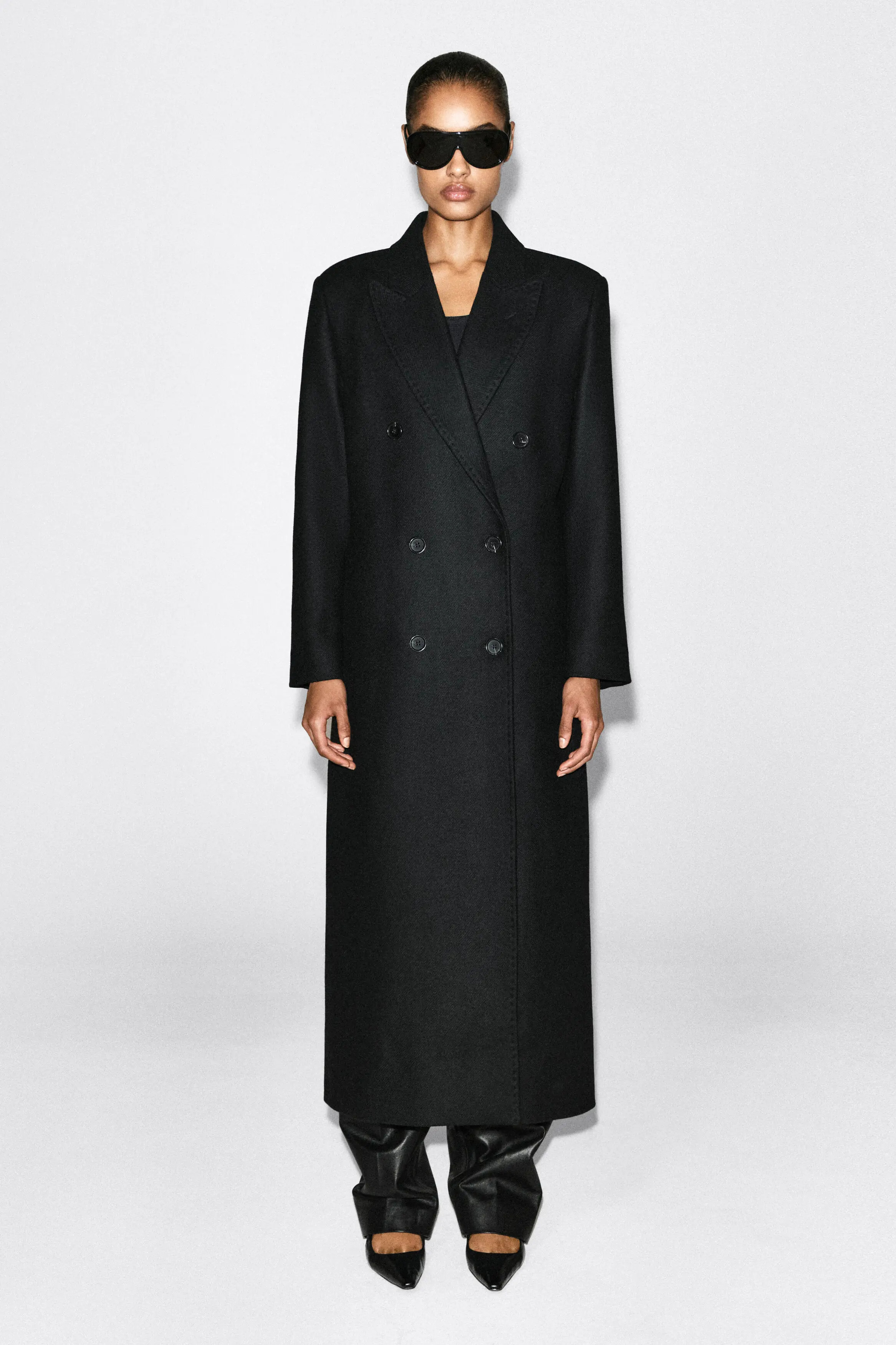 COS Tailored Wool-Blend Double-Breasted Coat (Women) | Nordstrom | Nordstrom