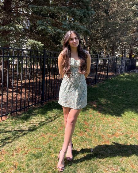 the cutest spring dress for easter 🍬🐰🐥🫧

•
•
•

easter outfit, amazon fashion, amazon dresses, pinterest style, pinterest girl, pinterest aesthetic, spring dress, spring fashion, floral dress, nude heels, spring outfit, spring dresses, ootd, outfit inspiration 

#easteroutfit #pinterestgirl #pinterestaethetic #brunettehairstyles #beachwaver #springfashion #springdresses #springootd #amazondresses #amazonfashion