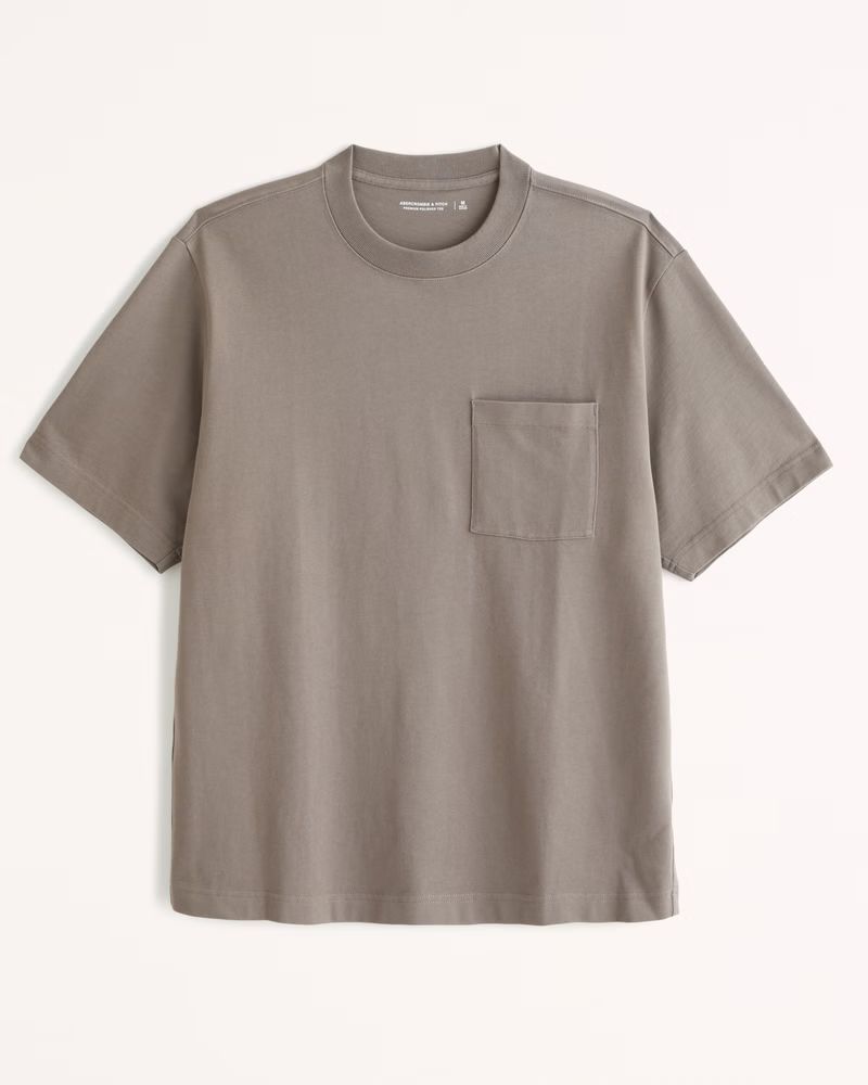 Premium Polished Tee | Abercrombie & Fitch (US)