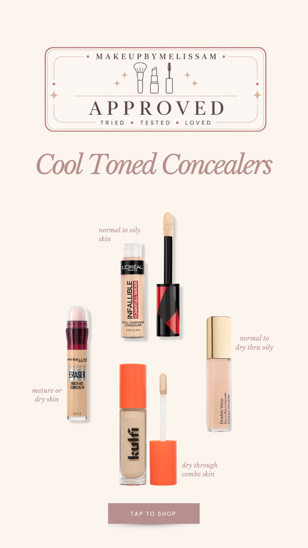 Cool toned concealers 

 #LTKSeasonal #LTKU #LTKBeauty