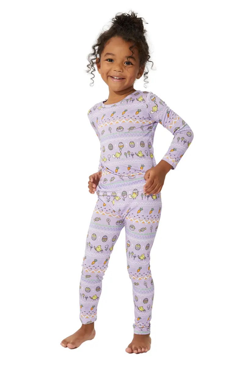 Kids' Easter Isle Fitted Two-Piece Pajamas | Nordstrom
