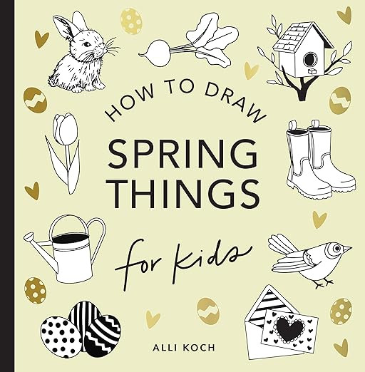 Spring Things: How to Draw Books for Kids with Easter Eggs, Bunnies, Flowers, and More (How to Dr... | Amazon (US)