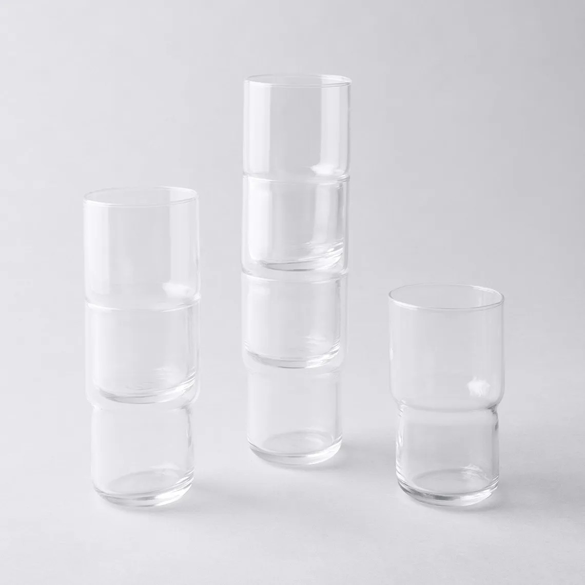 French Tightrope Stackable Glasses | Food52