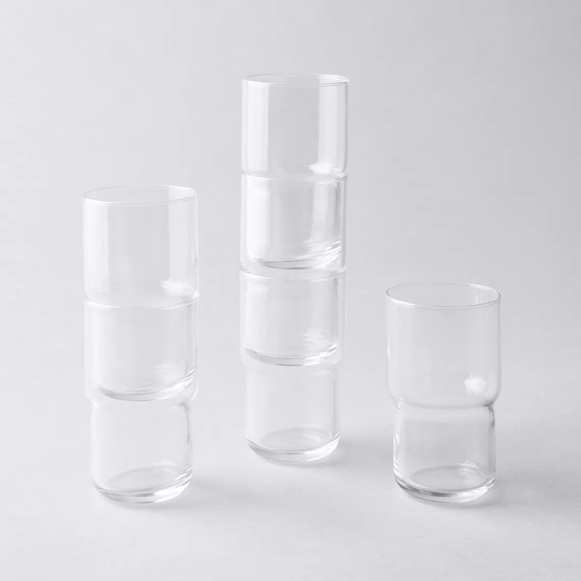 French Tightrope Stackable Glasses | Food52