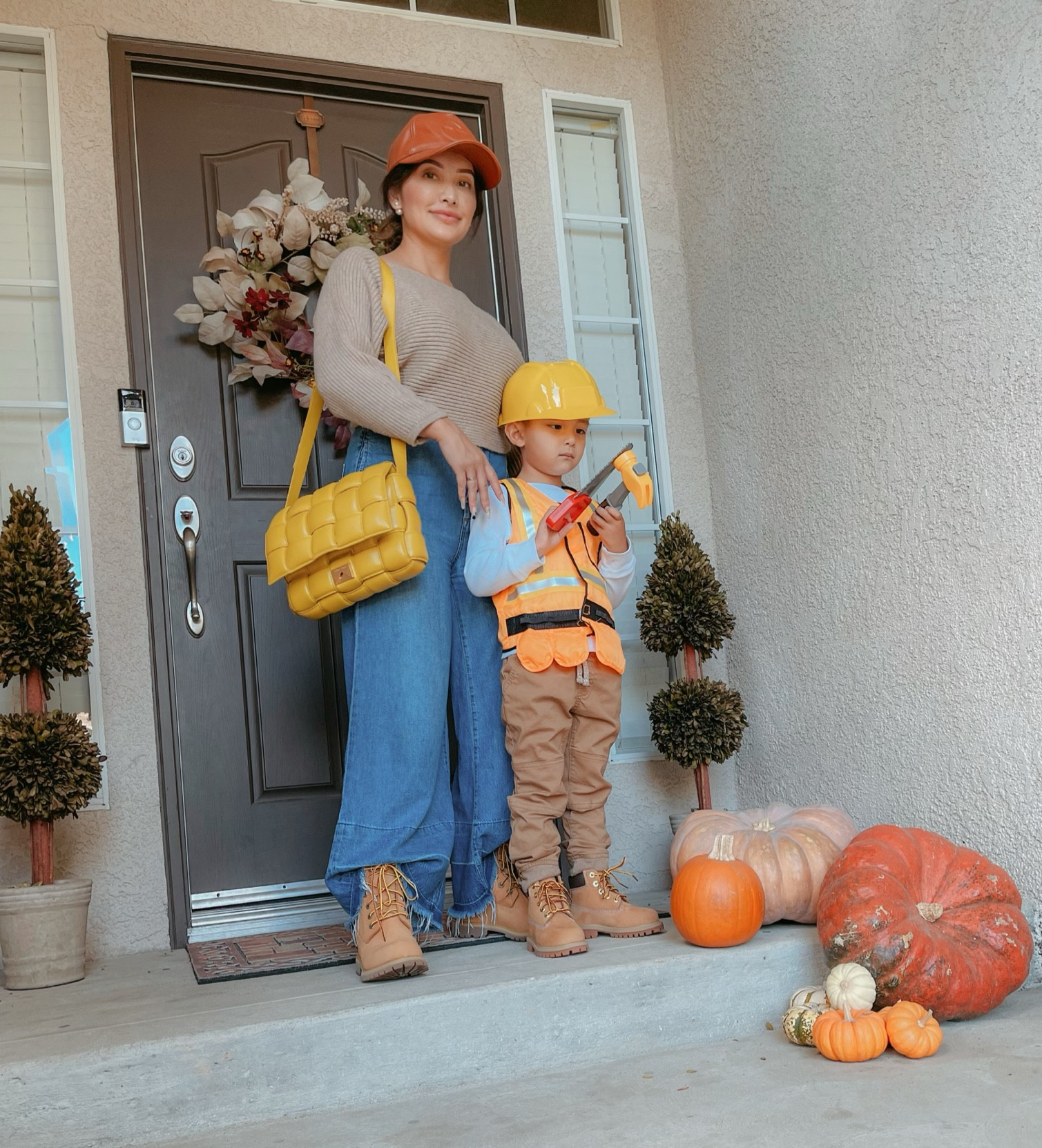 Neutrals for the win as I try to match my son’s Halloween costume. I’ve linked similar pieces to my outfit and all my son’s look from target.  

#LTKHalloween #LTKstyletip #LTKunder100