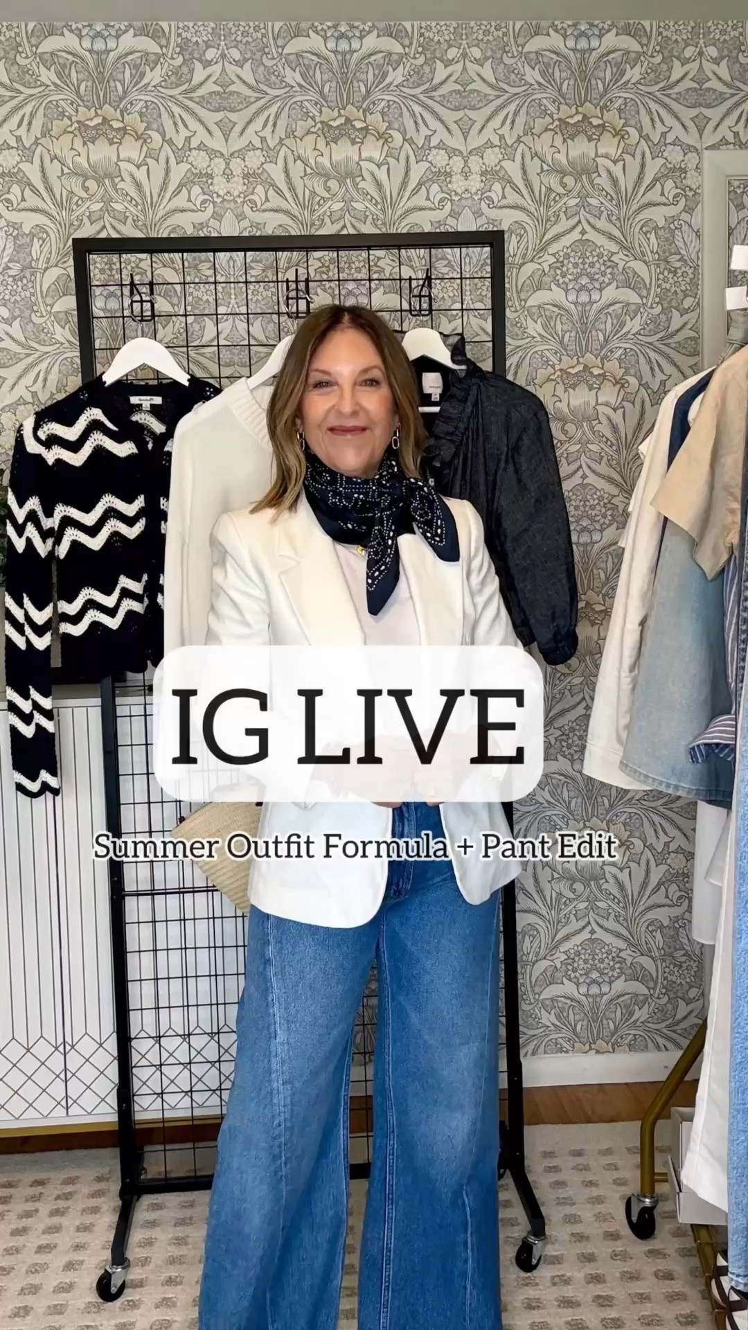 IG Live
The bottoms you need in your wardrobe.  Easy tops and 3rd piece you need to create easy outfits all late spring - summer.
For reference, I’m 5’2”.

#LTKOver40 #LTKSeasonal #LTKPetite