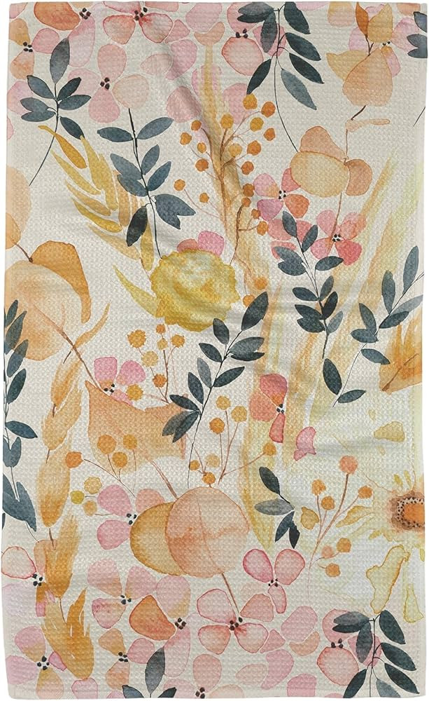 GEOMETRY Kitchen Tea Towel - Quick Dry Microfiber Cloth Dish Towels for Kitchen Drying - Premium ... | Amazon (US)