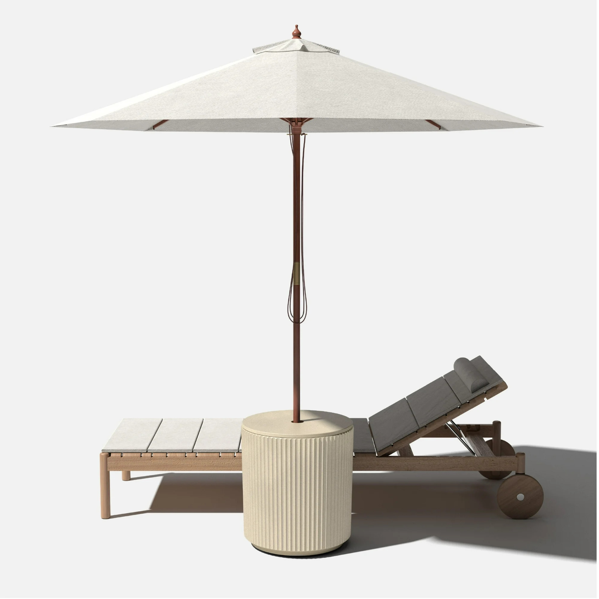 Veradek Umbrella Side Table - Sand | Walmart (US)