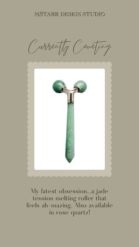 Currently Coveting…My latest obsession…a jade tension melting roller that feels ah-mazing. Also available in rose quartz!

#beautyproducts #tensionrelief 

#LTKunder100 #LTKfamily #LTKbeauty