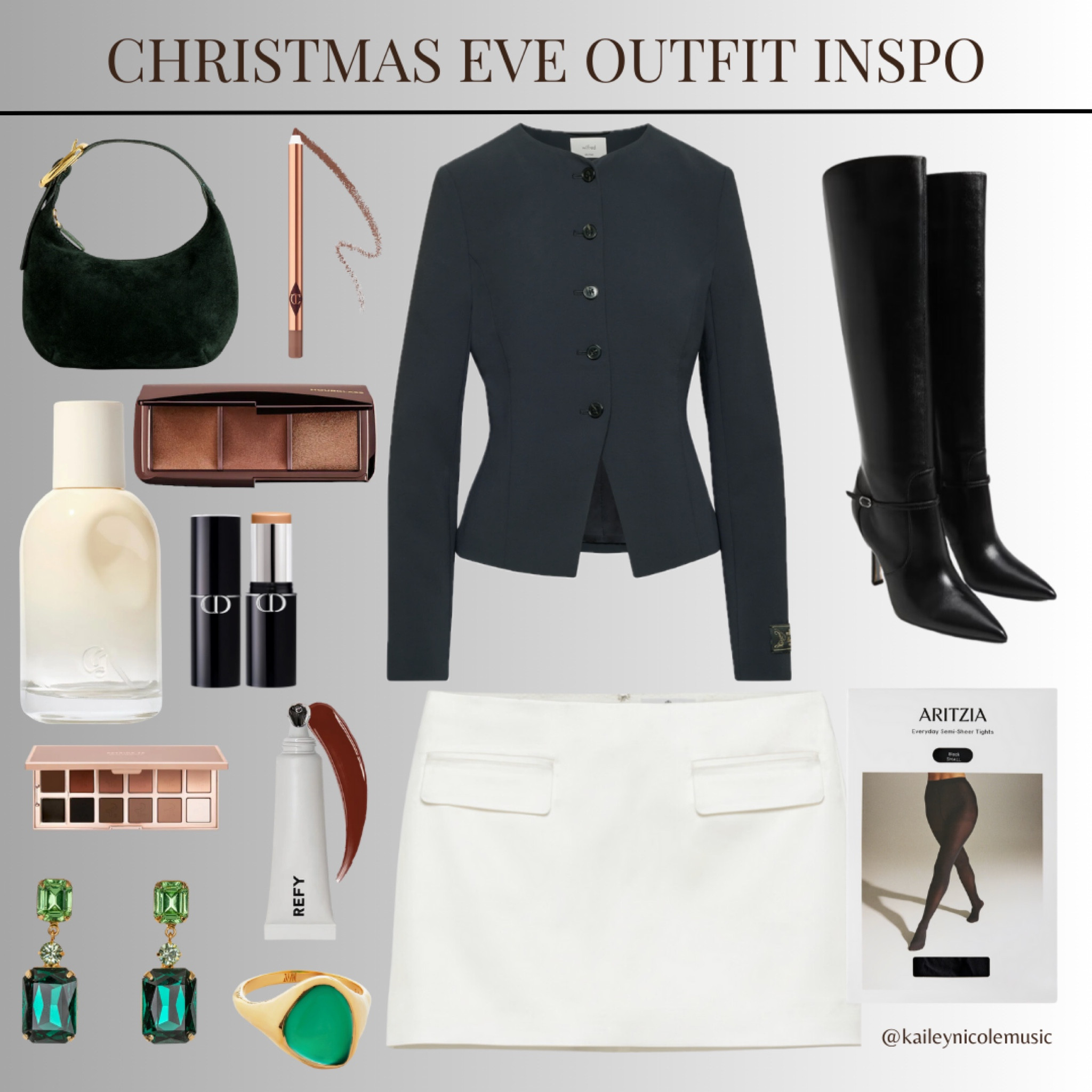 A pop of green for on Christmas Eve 🎄

#LTKStyleTip #LTKSeasonal #LTKHoliday