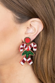 Candy Cane Earrings | Avara