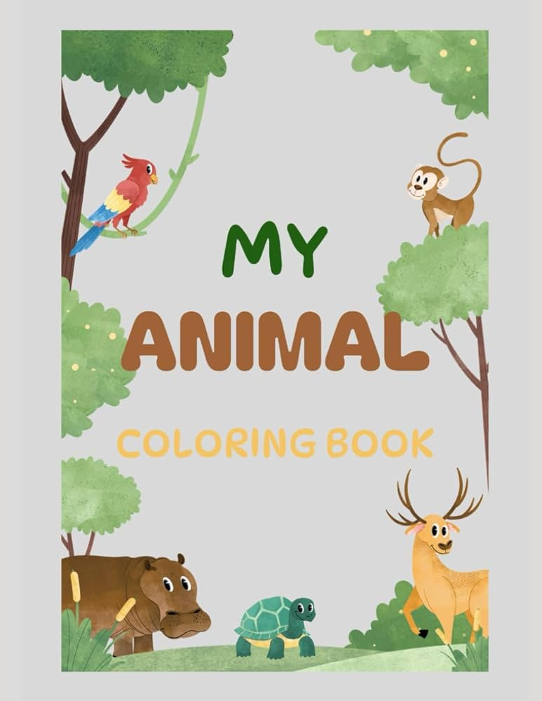 My Animal Coloring Book | Amazon (US)