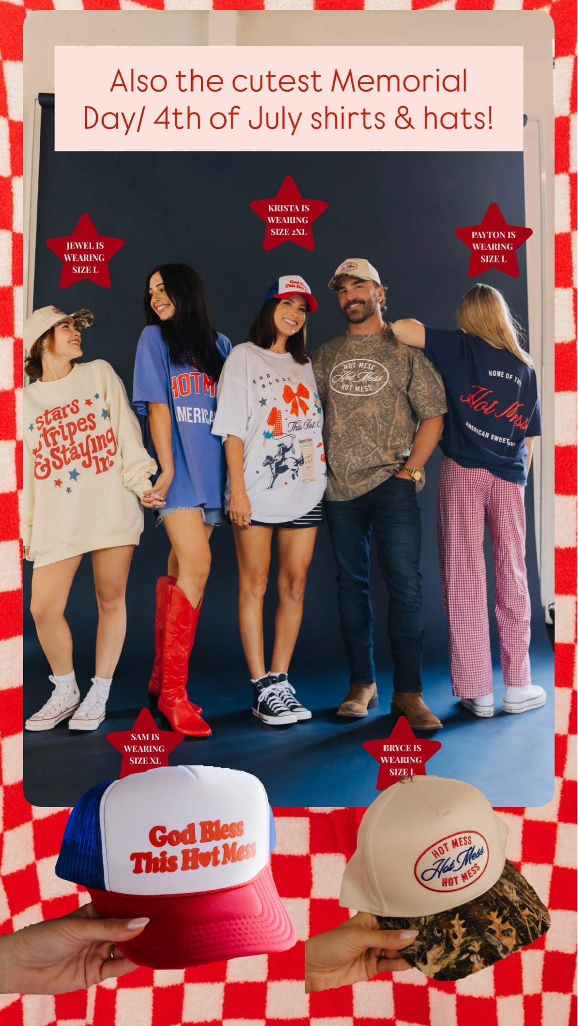 Memorial Day/ 4th of July cute tees & hats!! New arrivals! I grabbed the middle tee❤️

#LTKmomlife #LTKgrwm #LTKSeasonal