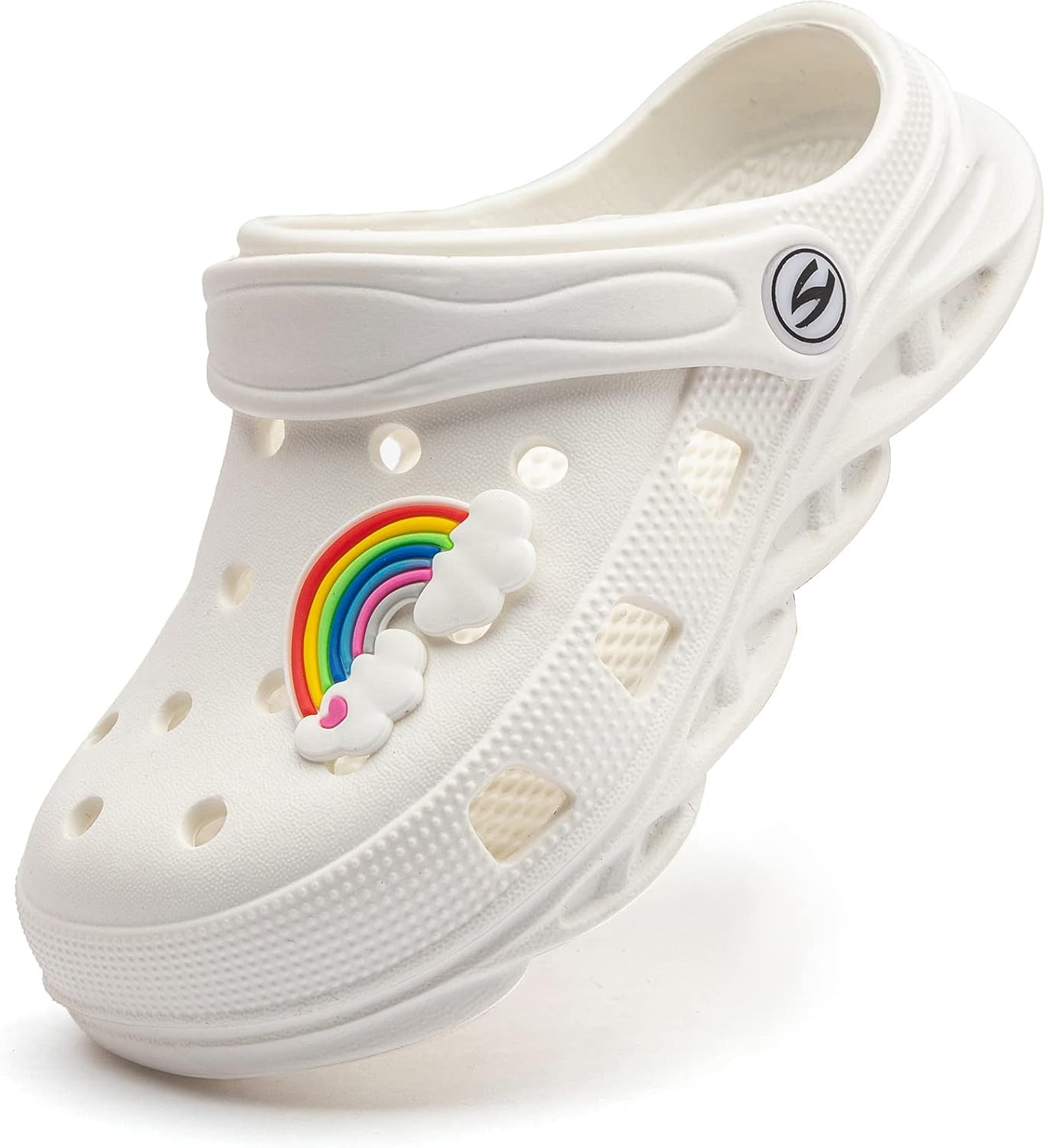 WOUEOI Kid's Cute Garden Shoes Cartoon Slides Sandals Clogs Beach Slipper Children | Amazon (US)