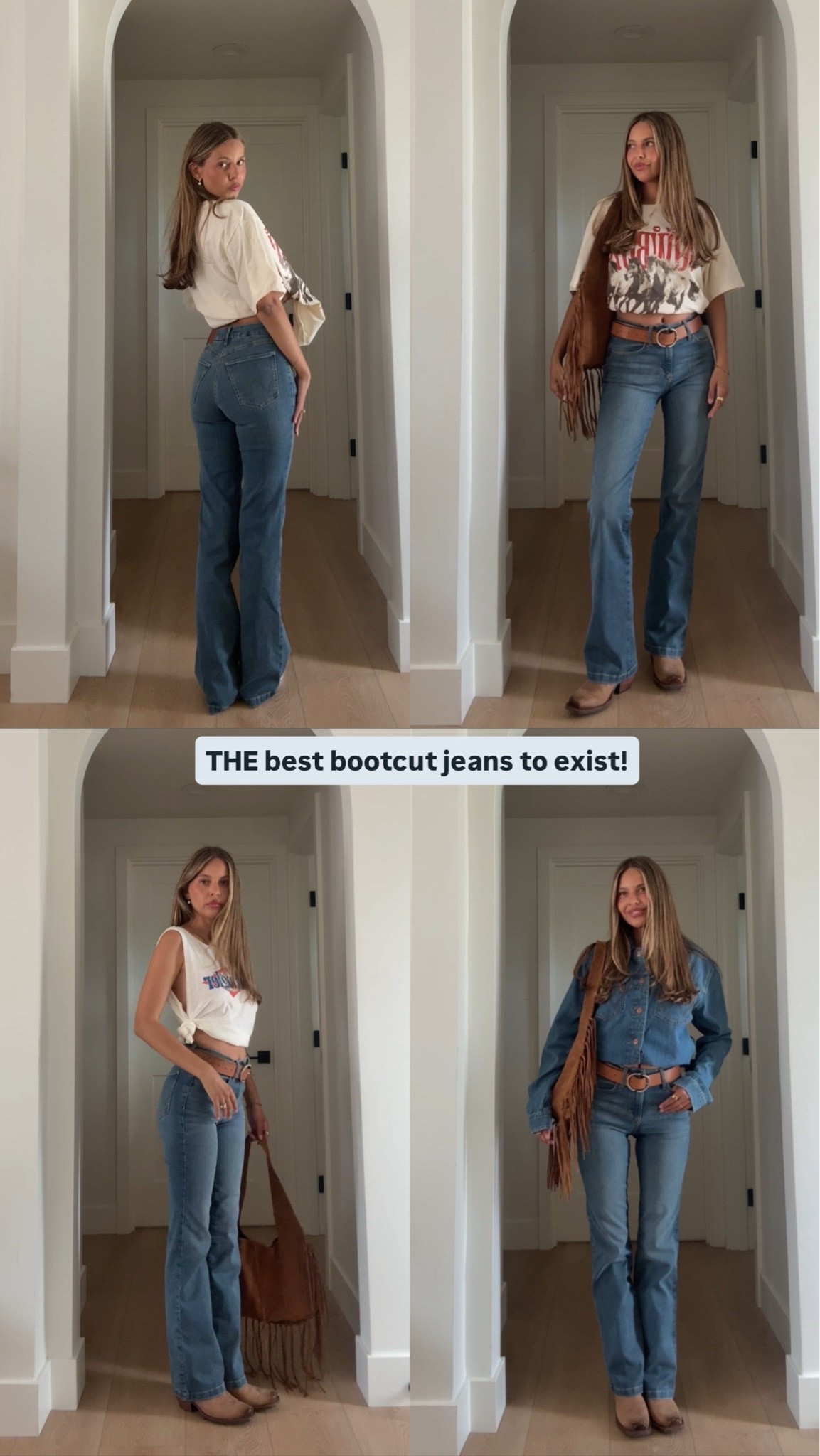 Bootcut jeans > 
This is my FAV pair. The cut, the fit and denim 10/10. I took my normal size and they fit perf!   @wrangler #ad
