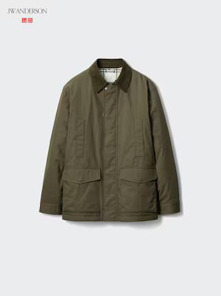 Men's PUFFTECH Utility Jacket Olive 2XL UNIQLO US | UNIQLO (US)