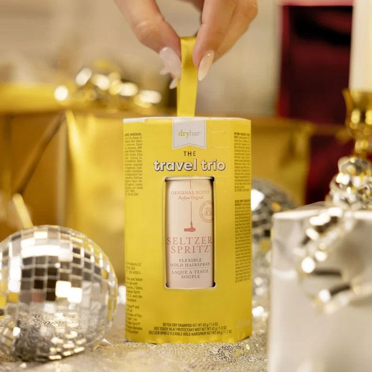 Drybar The Travel Trio Kit, Hair Spray Hair Care Holiday Gift Set - Walmart.com | Walmart (US)