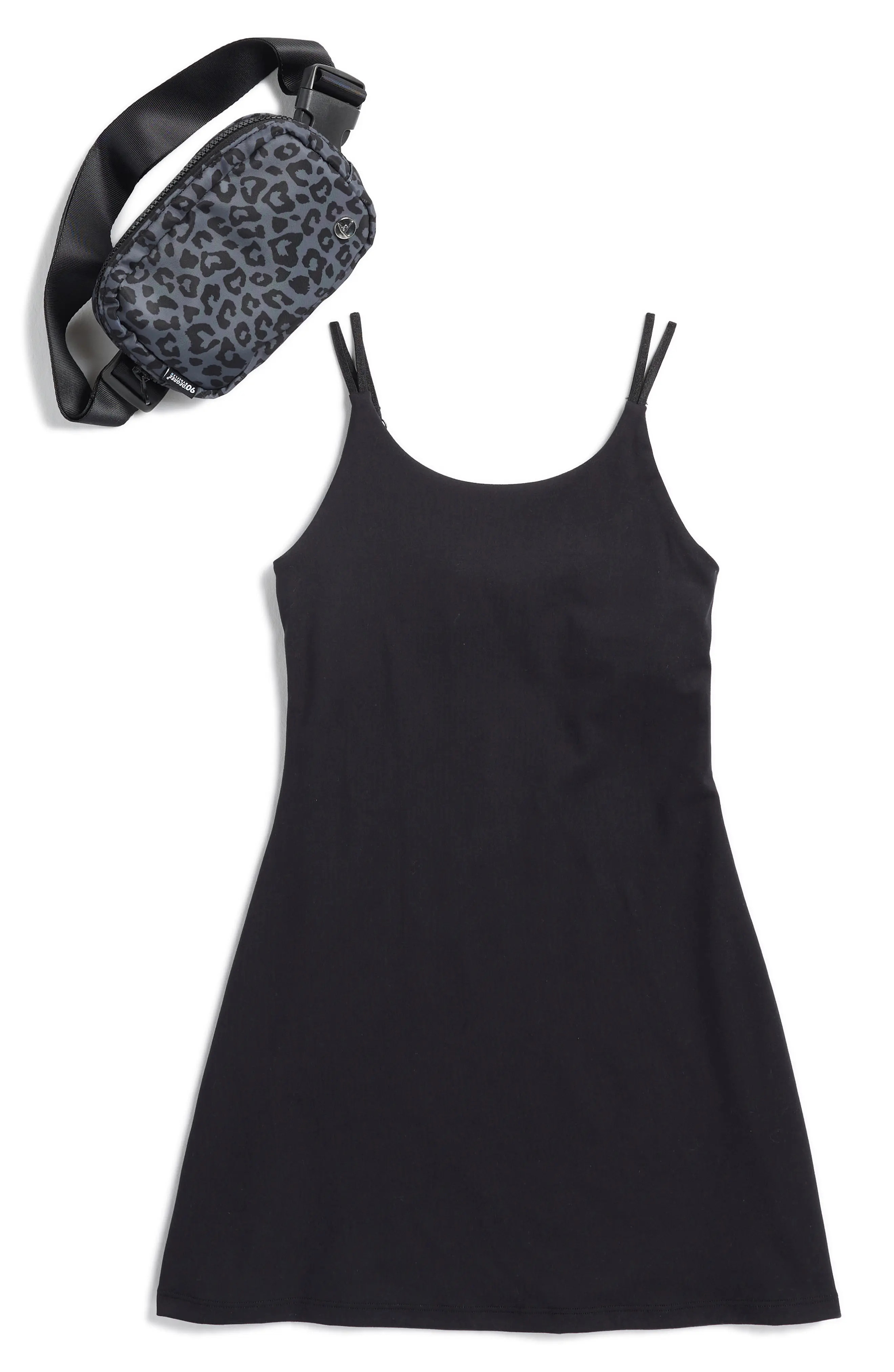Kids' Brushed Terry Walkabout Dress & Belt Bag Set (Women) | Nordstromrack | Nordstrom Rack