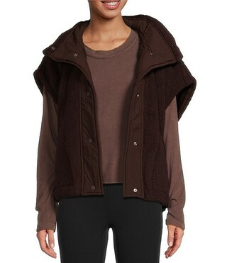 Free People FP Movement Scout It Out Sleeveless Fleece Vest | Dillard's | Dillard's