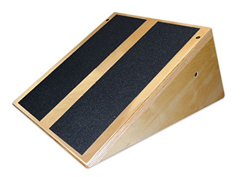 Rehabilitation Advantage Inclined Calf Stretcher Slant Board – 30° Angle, Birch Wood with Non-Slip Surface – Made in USA – Shin Splint, Achilles Tendon & Calf Strain Relief – 400 lb Capacity | Amazon (US)