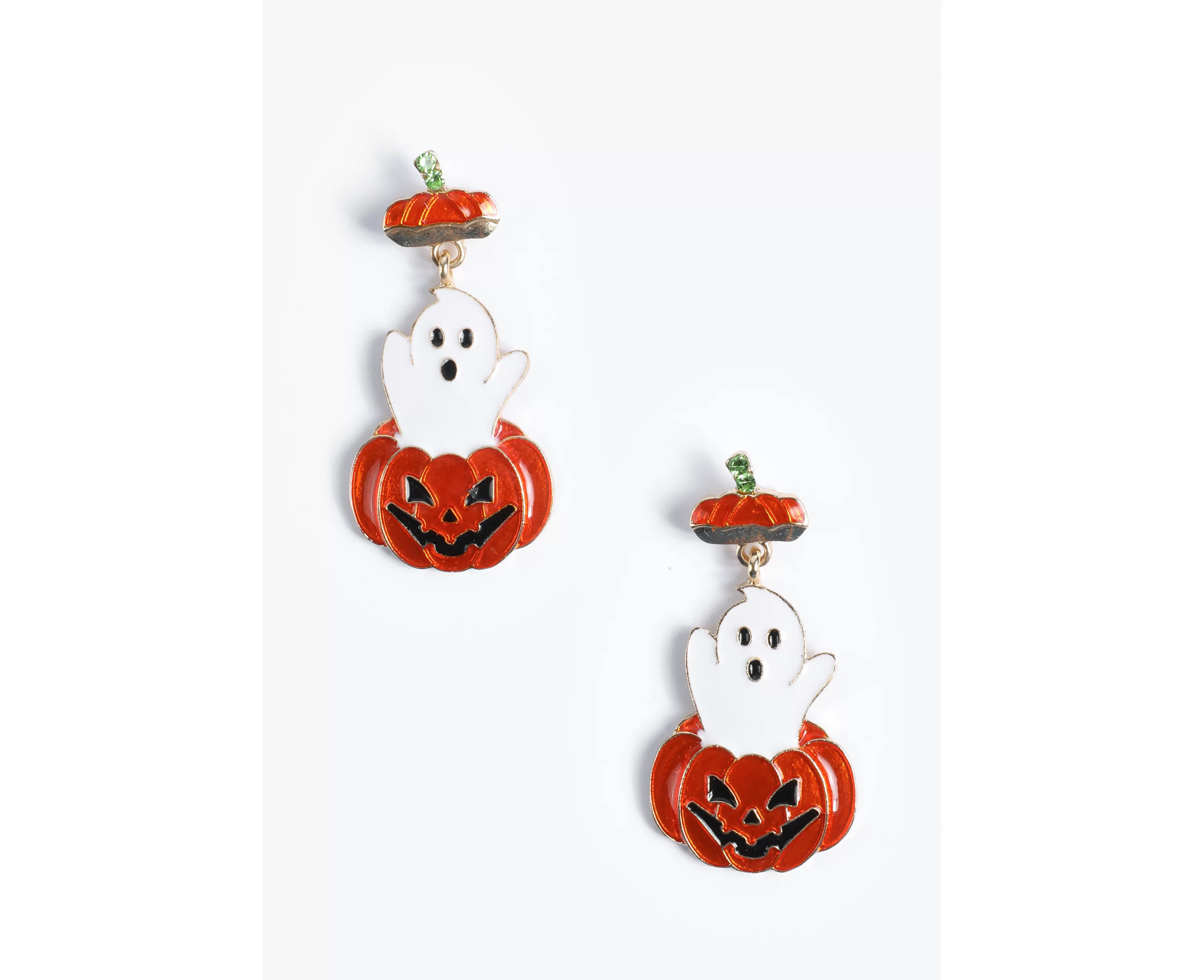 Maurices Women's Halloween Ghost Pumpkin Drop Earrings | Maurices