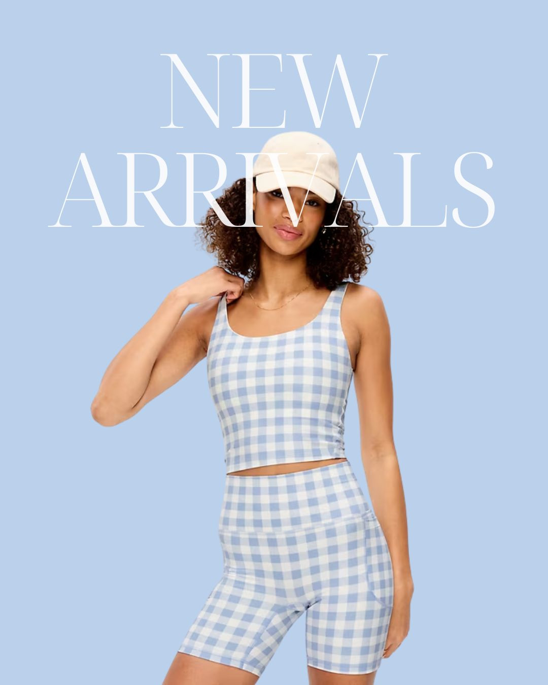 New arrivals- gingham workout set! 

 #LTKootd #LTKfitnessgoals #LTKActive