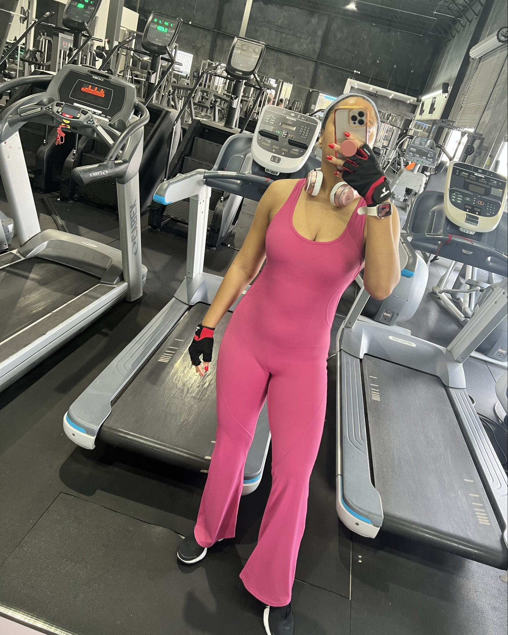 From yoga to the gym. This jumpsuit was cute and comfortable to workout in  

#LTKfitnessgoals #LTKActive