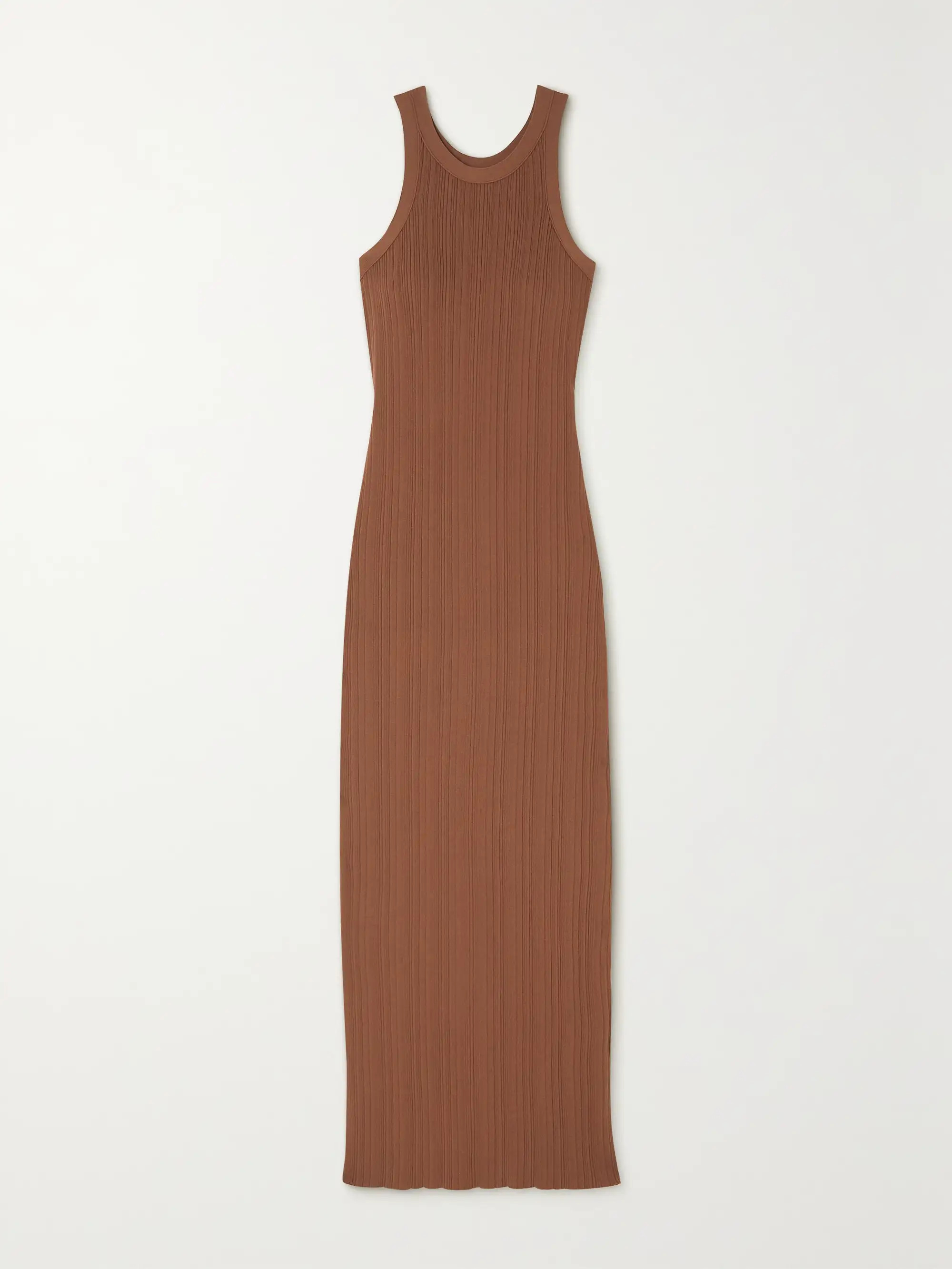 Ribbed-knit midi dress | NET-A-PORTER (US)