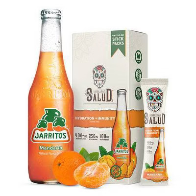 Salud Hydration + Immunity Jarritos Mandarin Orange Electrolyte Drink Mix - 6pk/0.21oz Sticks | Target
