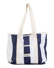 volcano continental drifter stripe beach bag | TJ Maxx