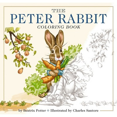 The Peter Rabbit Coloring Book - (Classic Edition) by  Beatrix Potter (Paperback) | Target