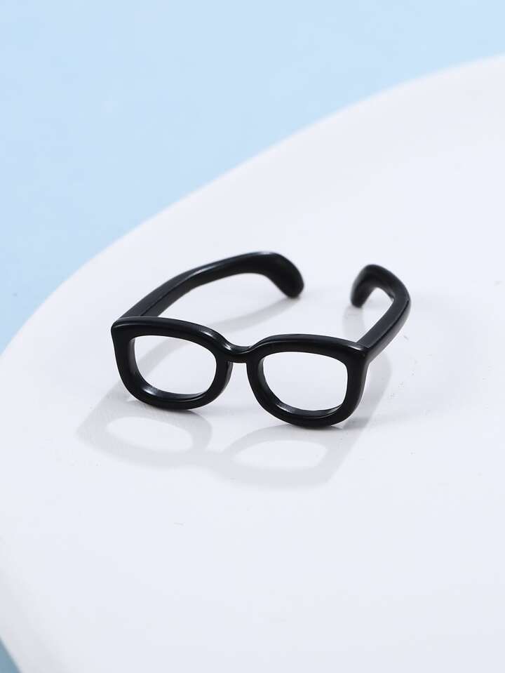 Glasses Design Cuff Ring | SHEIN