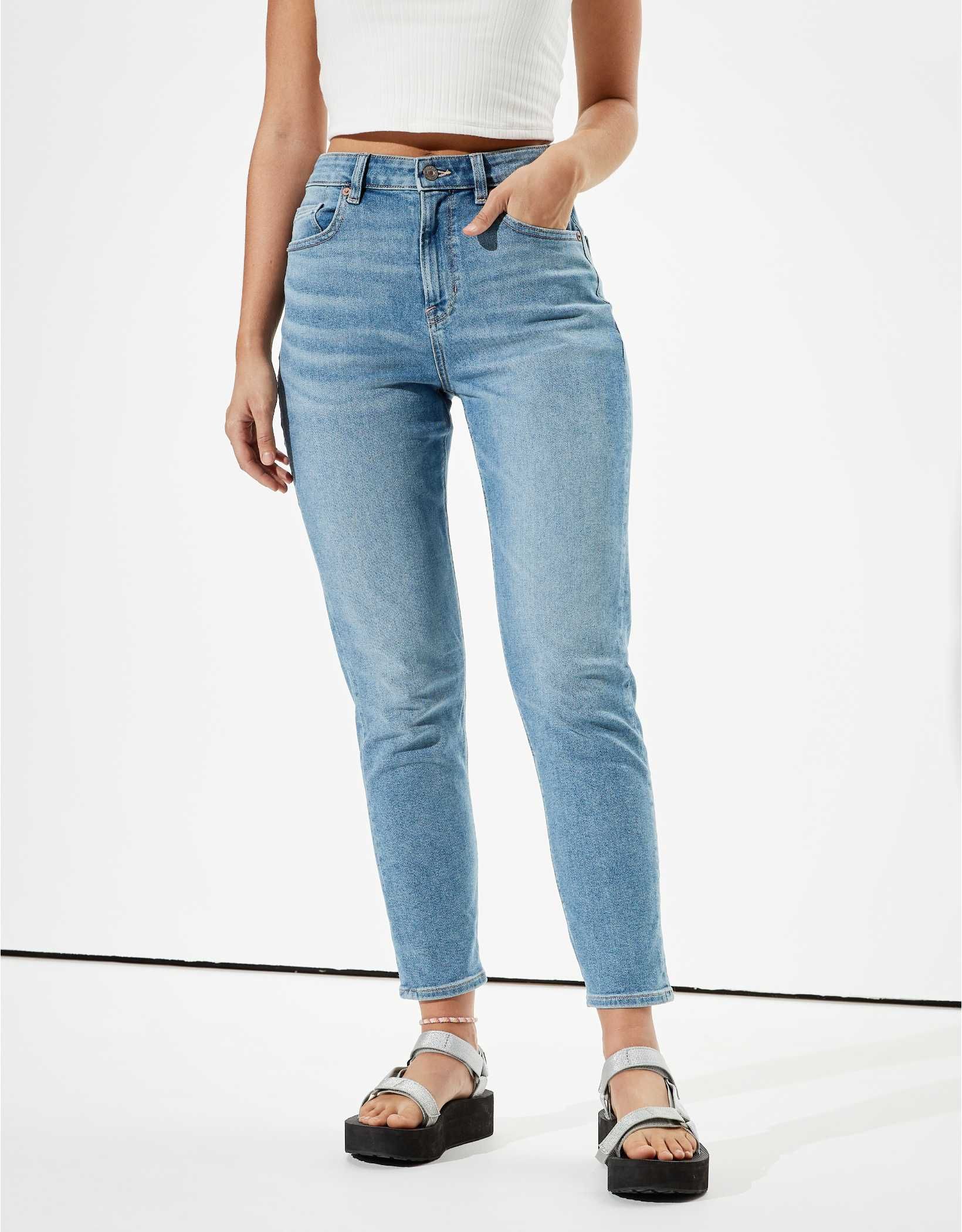 AE Stretch Mom Jean | American Eagle Outfitters (US & CA)