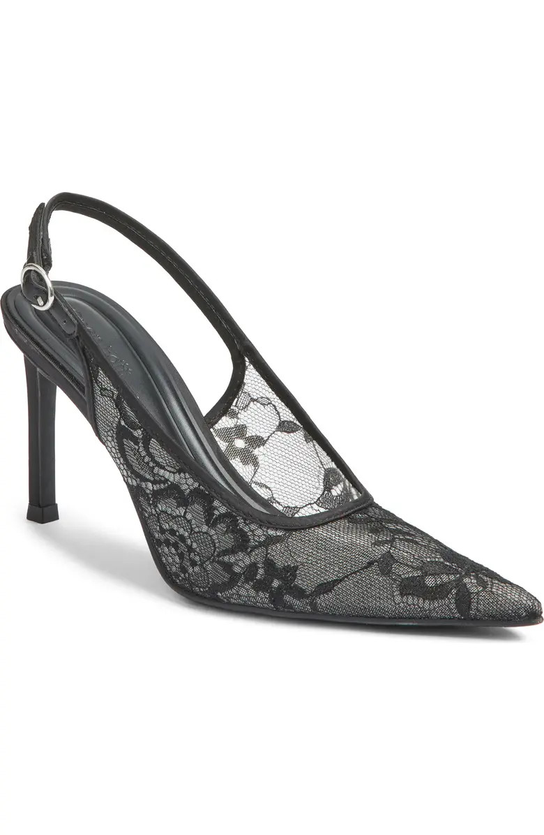 Open Edit Nahla Slingback Pointed Toe Pump (Women) | Nordstrom | Nordstrom