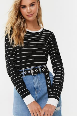 Striped Long Sleeve Tee | Forever 21 (US)