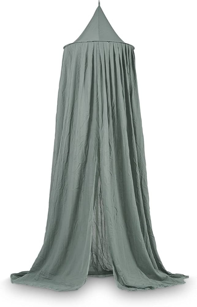 Mosquito Net Vintage 96 inch - Canopy Bed Curtains Crib Canopy - Baby Nursery Decor Bed Canopy - ... | Amazon (US)