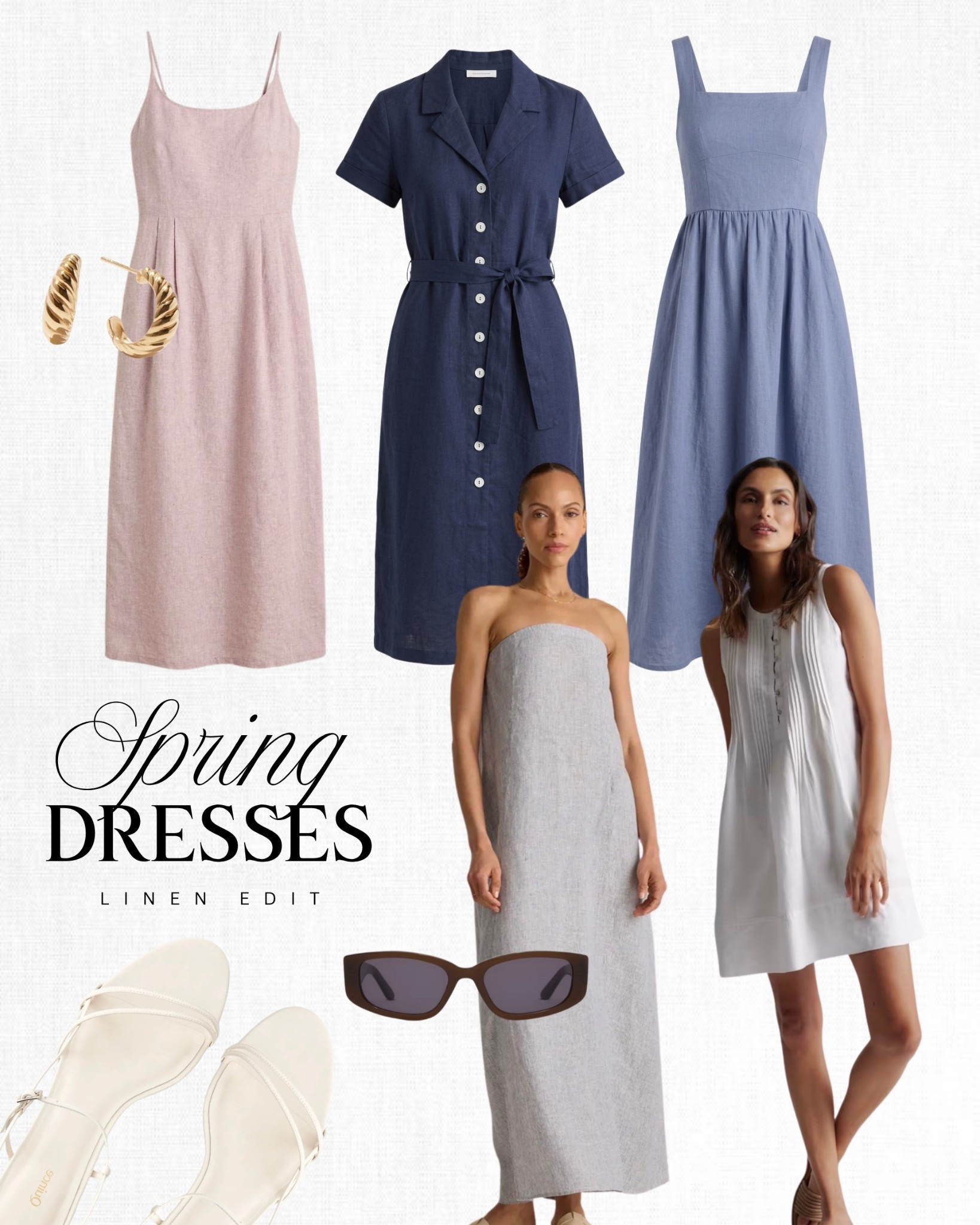 The best linen dresses from @Quince onequince! All of these are under $100 🤍🤍

#quincepartner