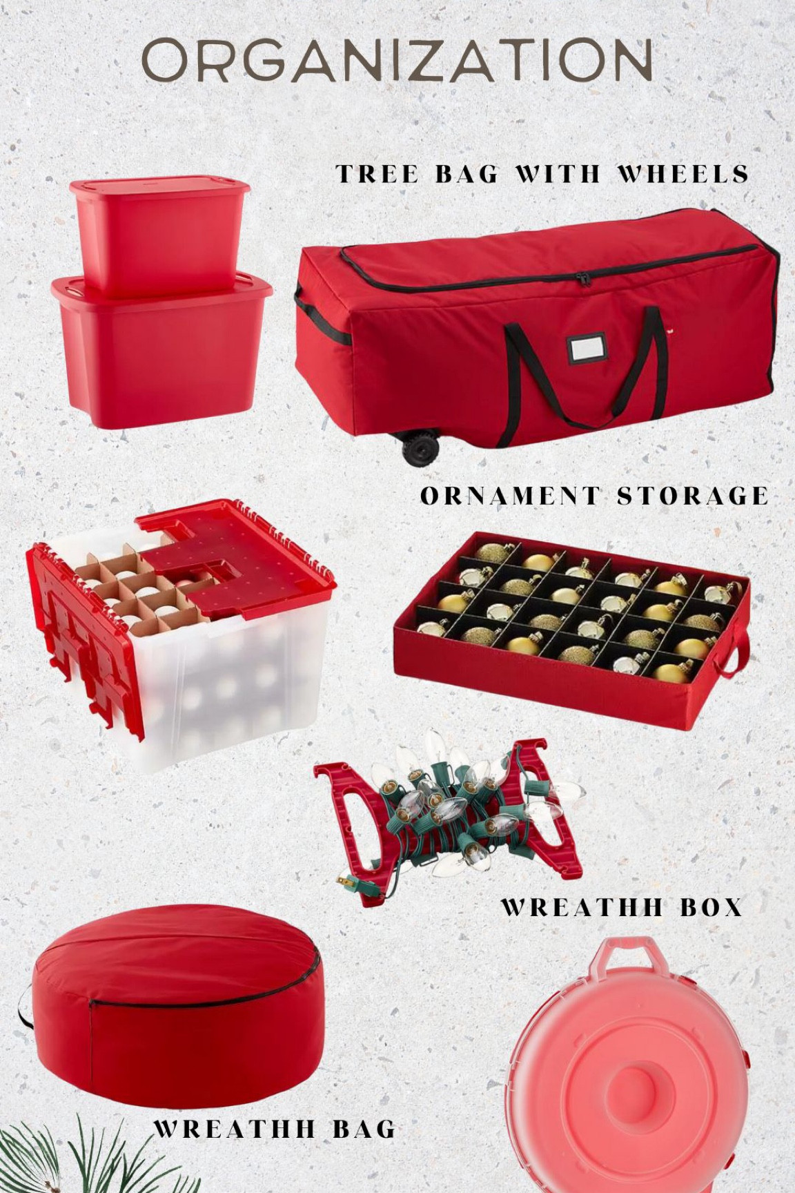 Get your holiday storage ordered now so you can start the year off organized 

#LTKHoliday #LTKhome #LTKSeasonal
