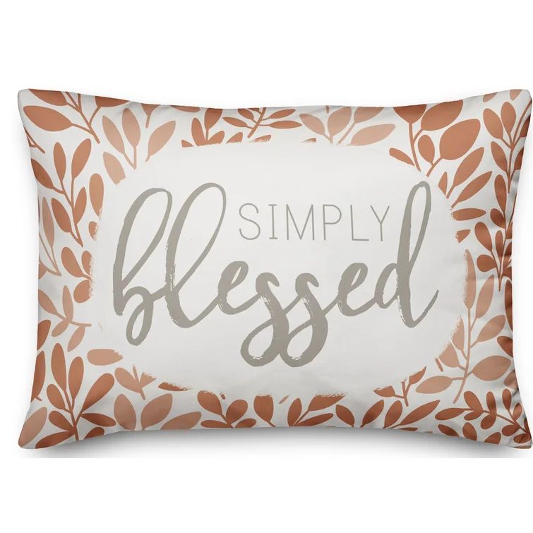 Riey Simply Blessed Lumbar Pillow | Wayfair North America