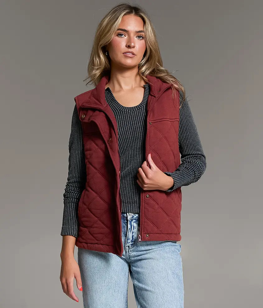 Quilted Vest | Buckle
